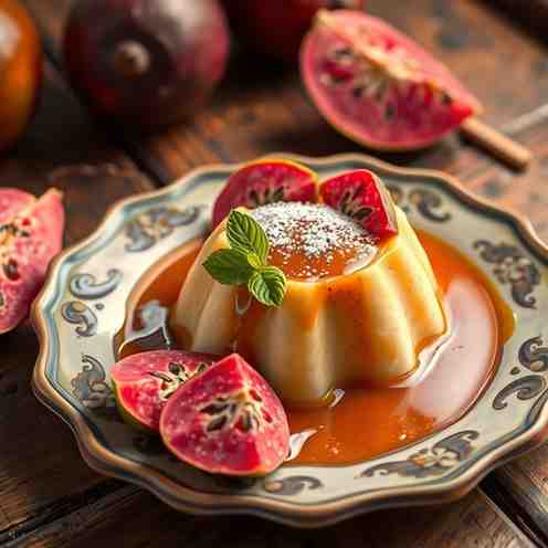 Bahamian Guava Duff - Easy Steamed Pudding & Rum Sauce